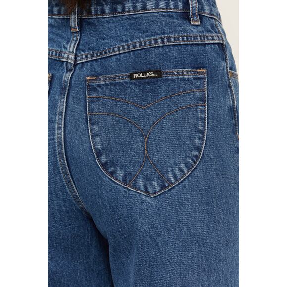 ROLLA's SAILOR High Rise Wide Leg Jeans in Ashley Blue US 29 NEW NWT - Picture 4 of 5